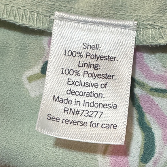 LC Lauren Conrad Green Wrap Floral Midi Dress - Picture 9 of 9